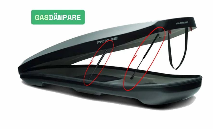 Gasdampare takbox